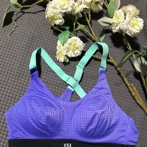 VSX Vibrant Purple and Mint Sports Bra